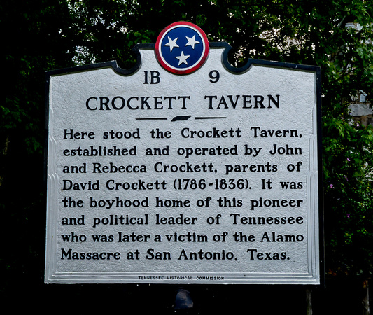 Crockett Tavern Museum, Morristown, TN August 2014