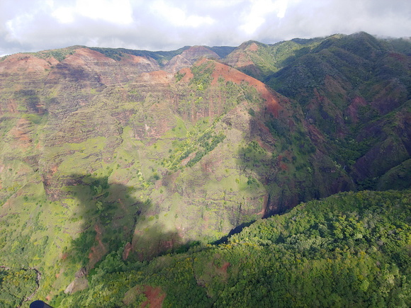 Waimea Canyon Kauai - Mauna Loa Helicopter