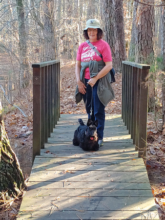 Abby 1 Year - Bowie Park Nature Center Fairview TN December 2019